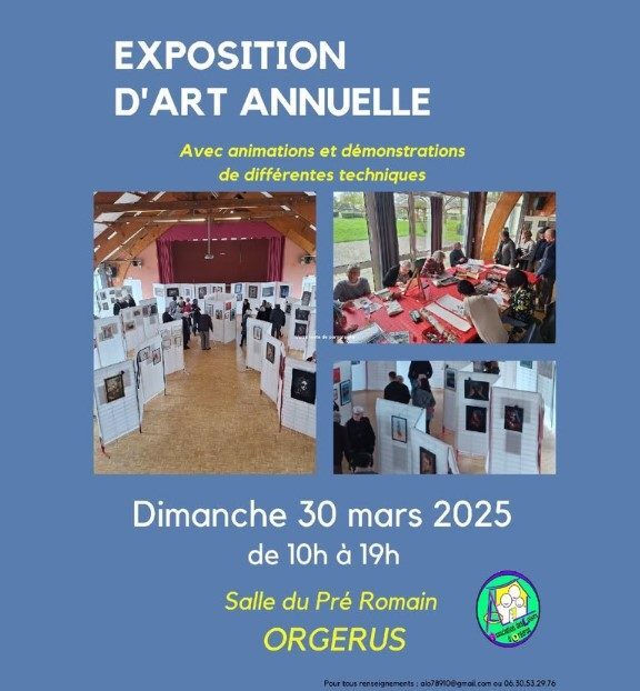 Exposition d'art annuelle - Orgerus_Orgerus