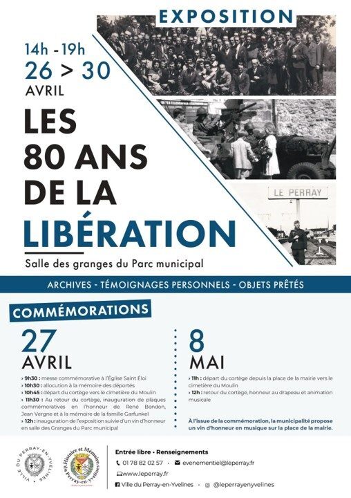 Exposition "Les 80 ans de la libération"_Le Perray-en-Yvelines