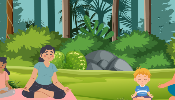 Sortie nature : Atelier yoga parents-enfants_Morainvilliers