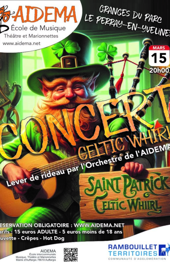 Concert Celtic Whirl_Le Perray-en-Yvelines